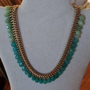Stella & Dot Contessa Jade Necklace
